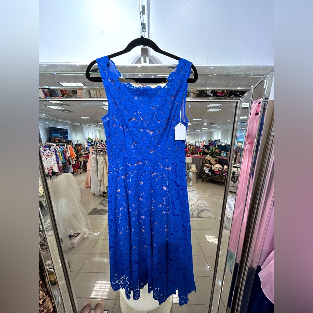 Blue Lace Tracy Reese Dress